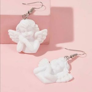 Angel earrings